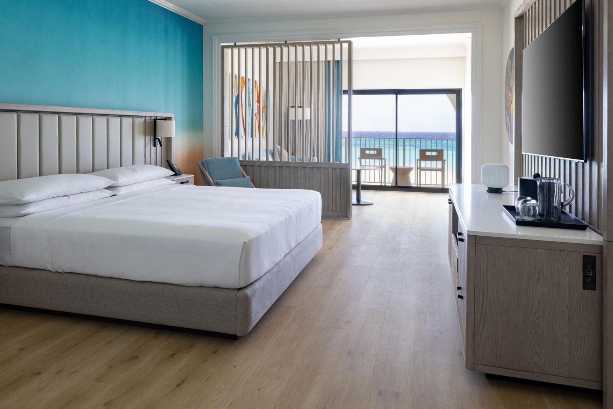 Junior King Suite with Sofa Bed and Balcony